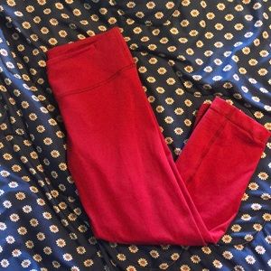 Lululemon cropped wunder under